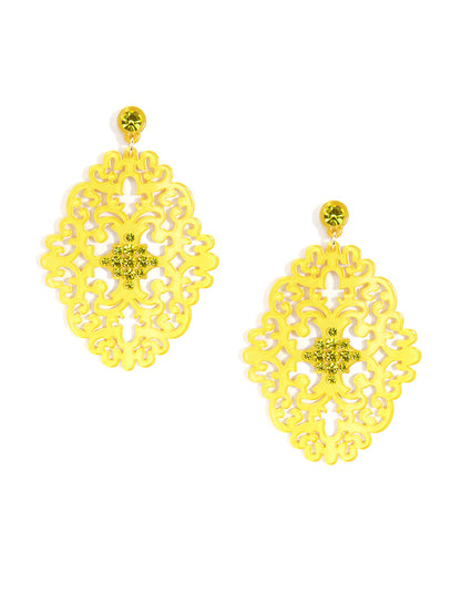 Brocade Crystal Earring