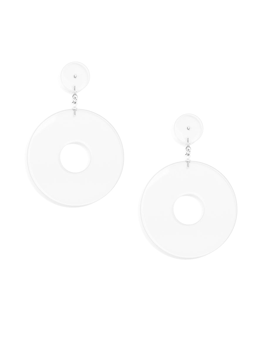 Lucite Loop Earring