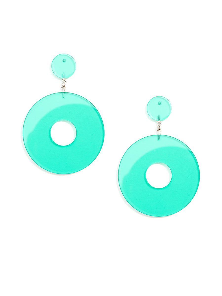 Lucite Loop Earring
