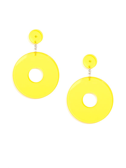 Lucite Loop Earring