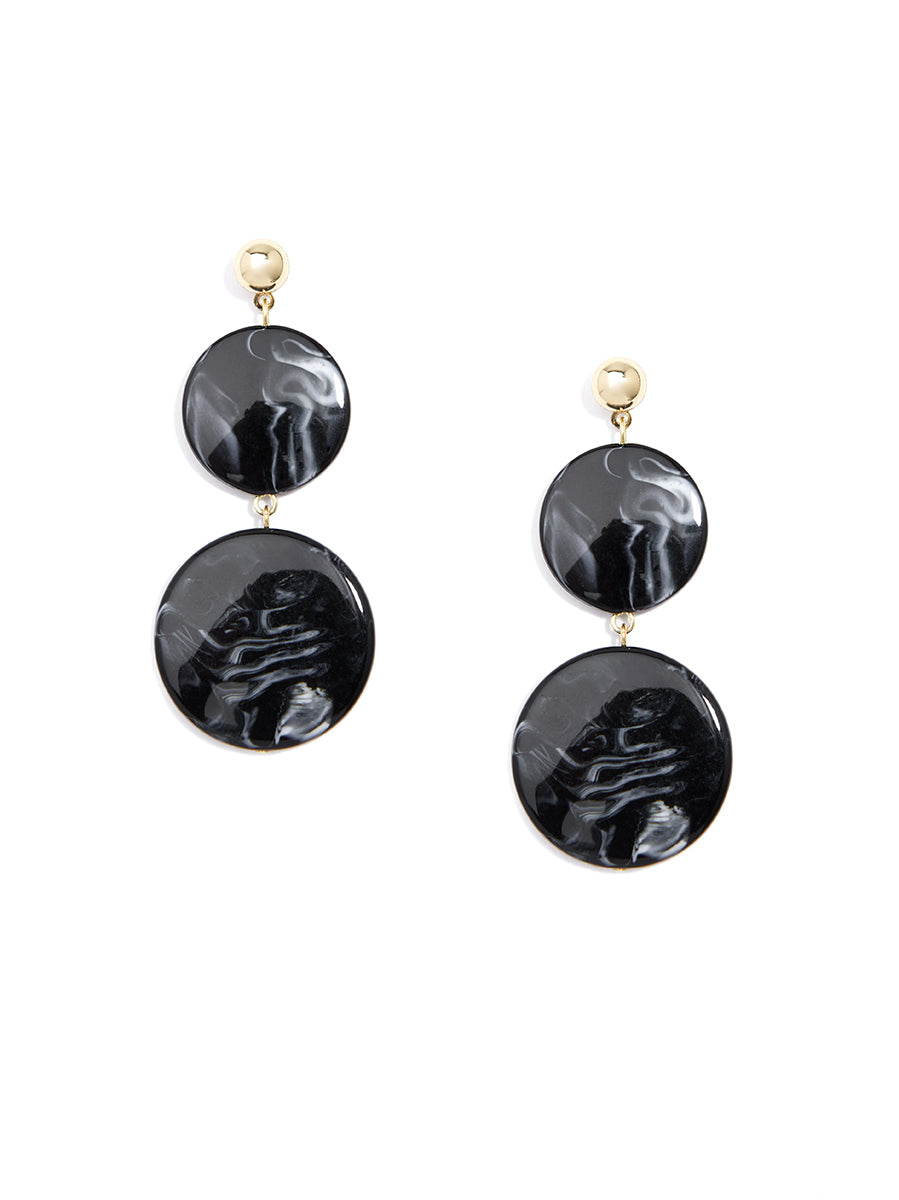 Watercolors Double Drop Earring