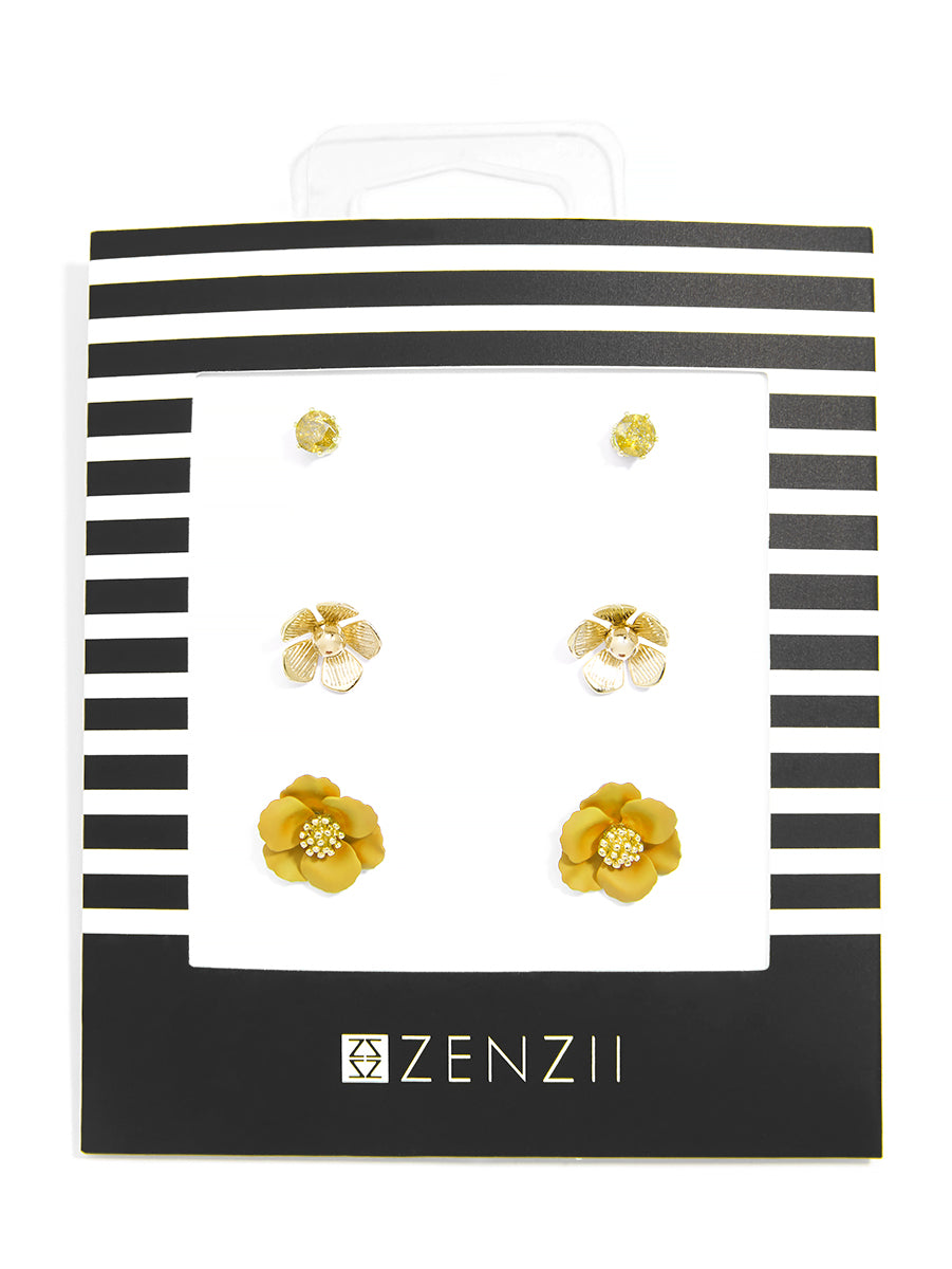 Mary Mini Blossoms Earring Gift Set