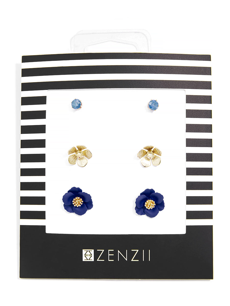 Mary Mini Blossoms Earring Gift Set