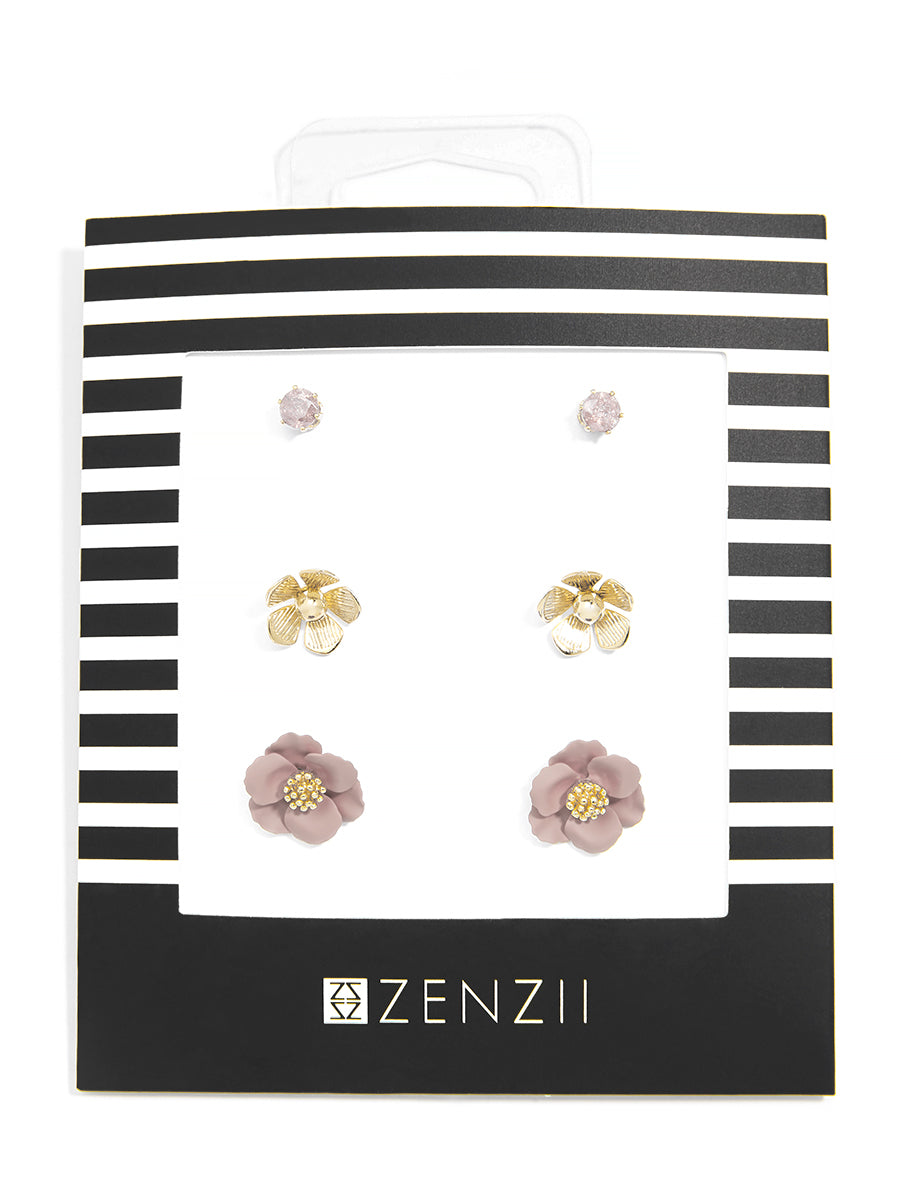 Mary Mini Blossoms Earring Gift Set
