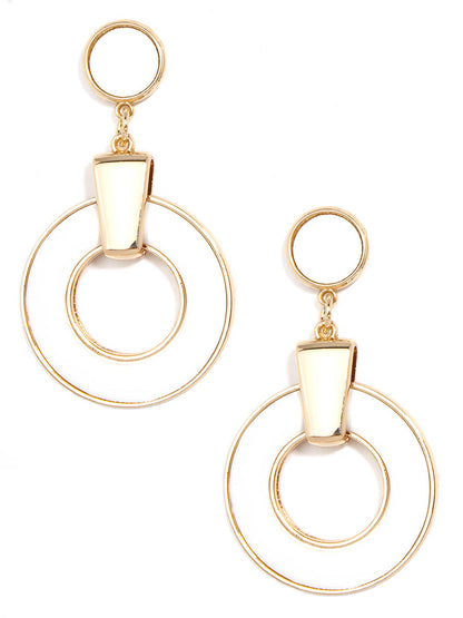 Bohemian Flair Faux Leather Drop Earring