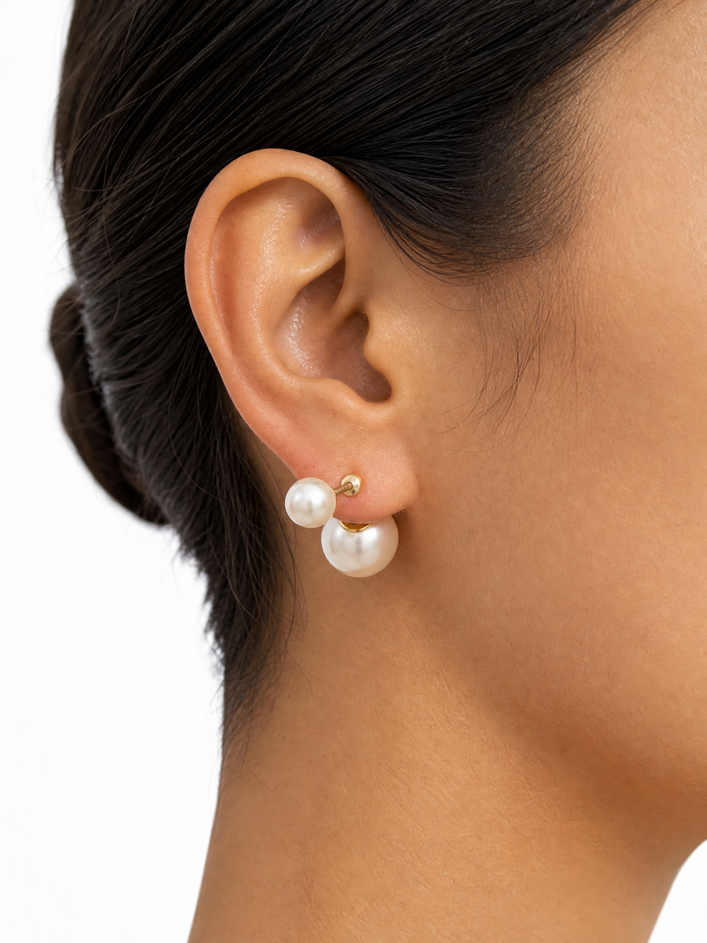 It Takes Two Double Ball Earring