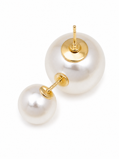 It Takes Two Double Ball Earring