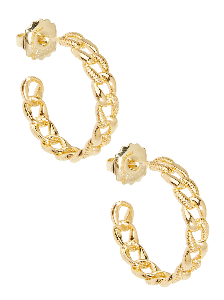 Brandi Braided Hoop Earring