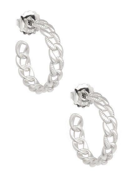 Brandi Braided Hoop Earring