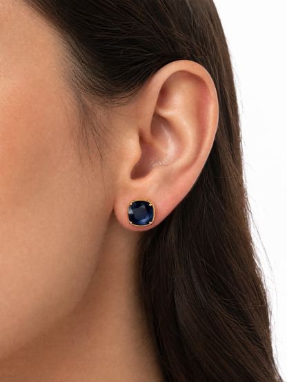 Luna Crystal Stud Earring