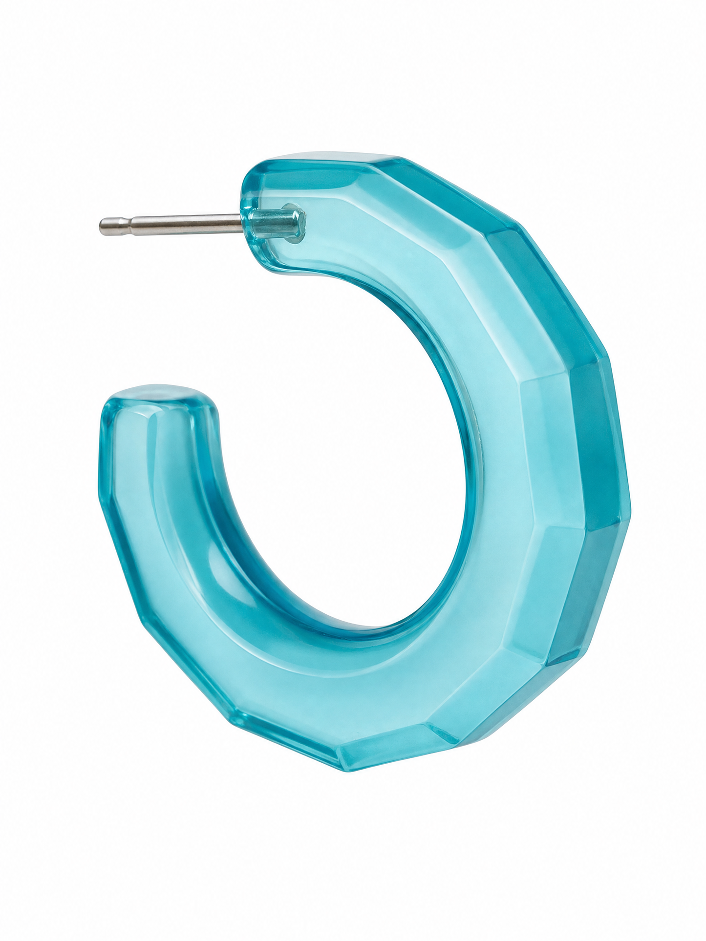 Robin Textured Hoop Earring