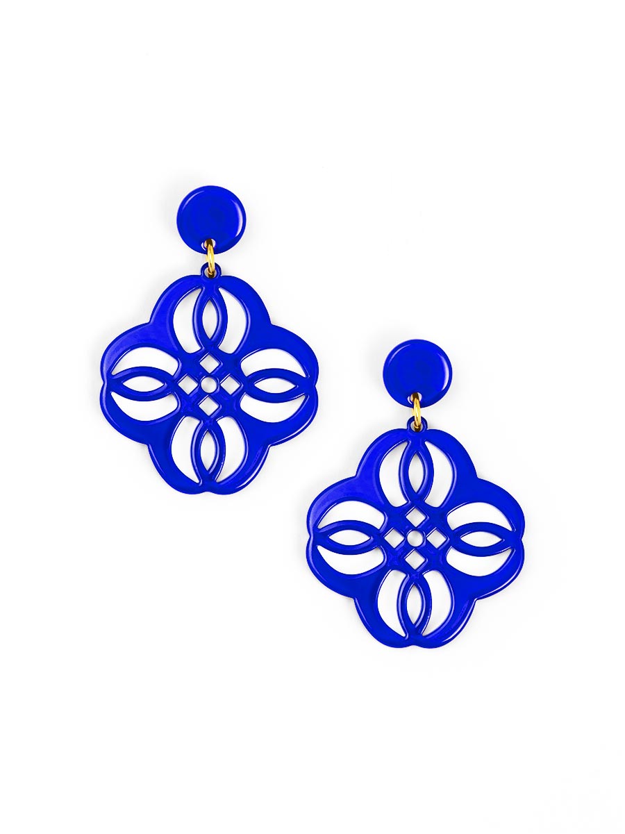 Mandala Drop Earring