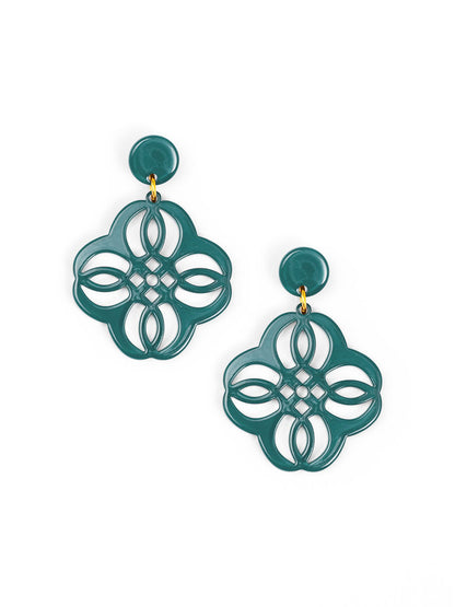 Mandala Drop Earring
