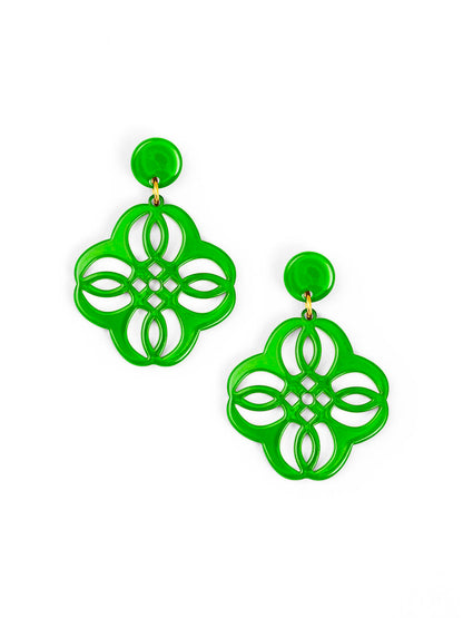 Mandala Drop Earring
