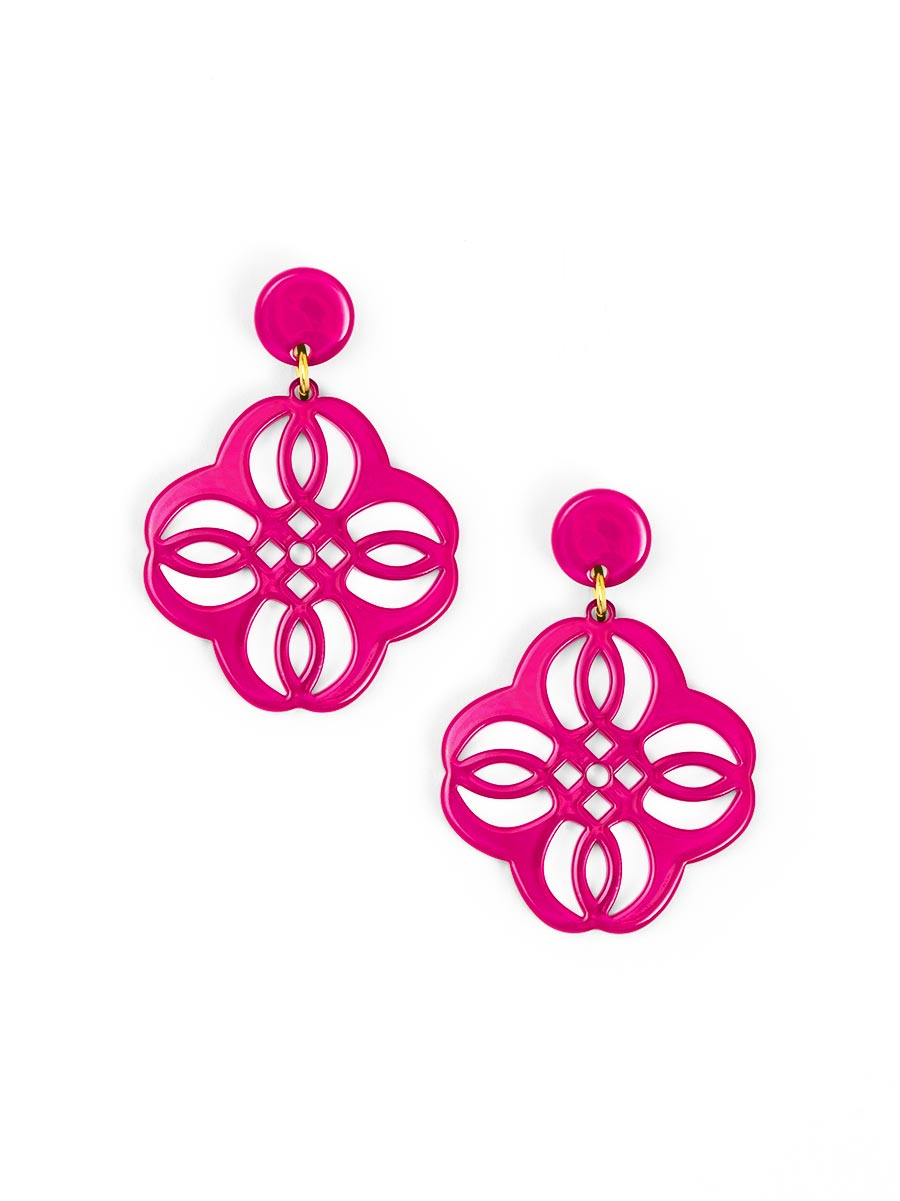 Mandala Drop Earring
