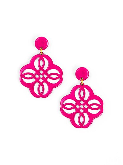 Mandala Drop Earring