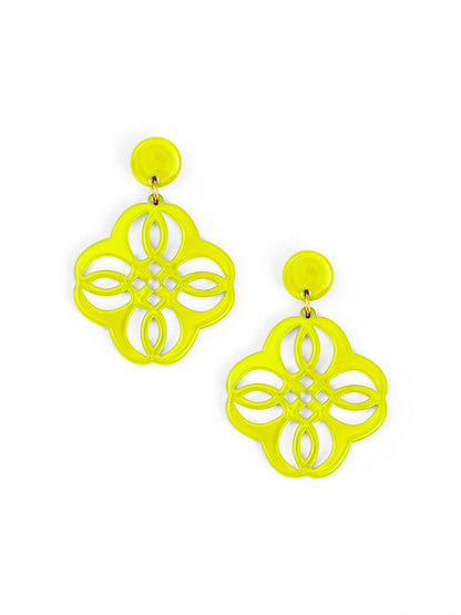 Mandala Drop Earring