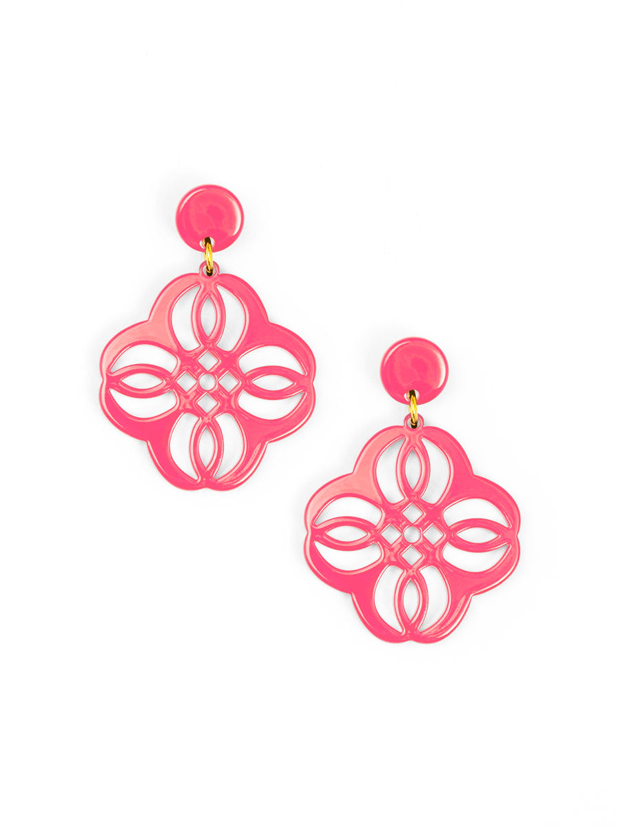 Mandala Drop Earring