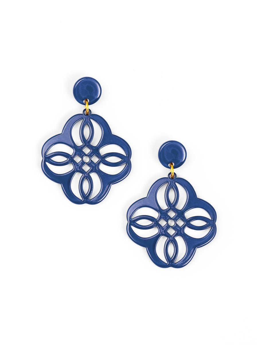 Mandala Drop Earring
