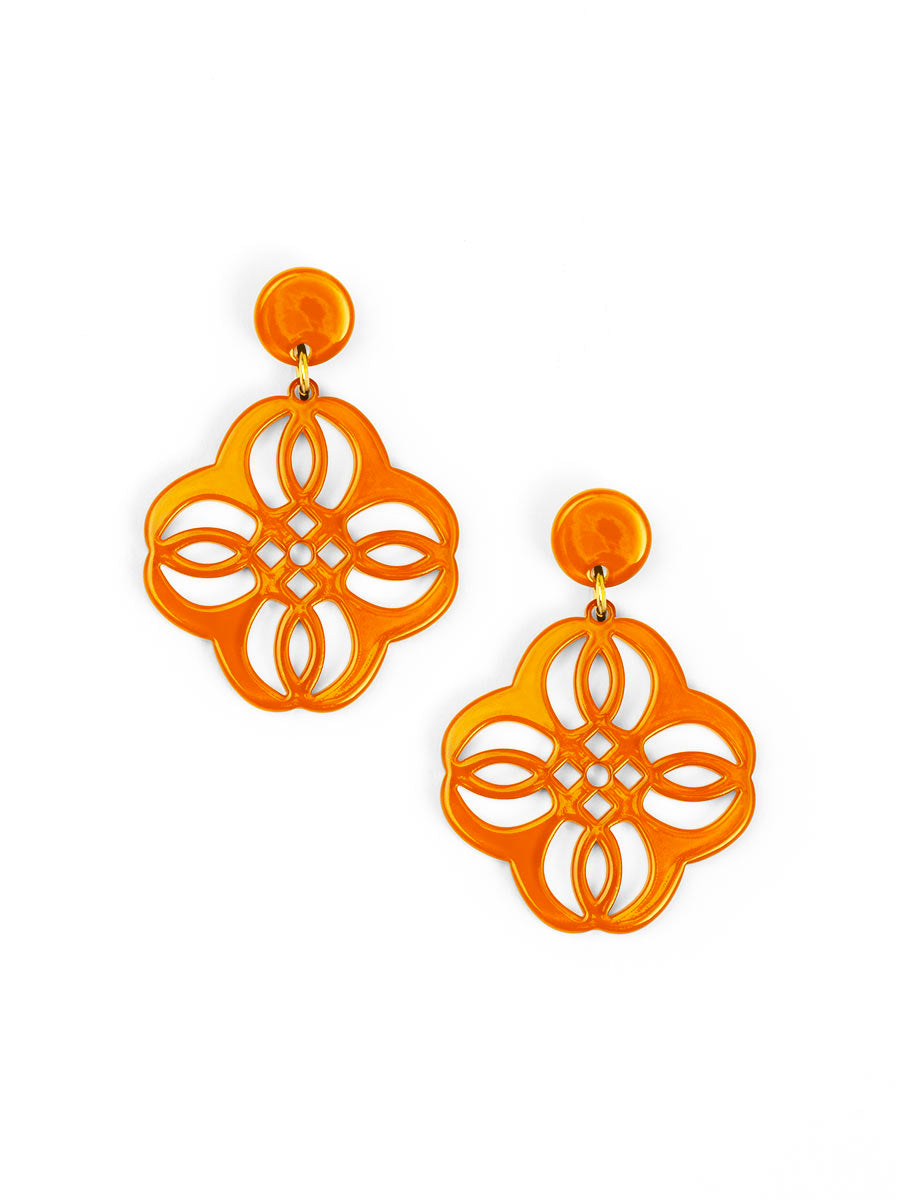 Mandala Drop Earring