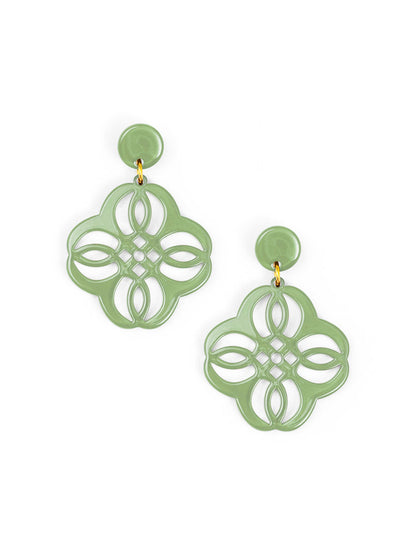 Mandala Drop Earring
