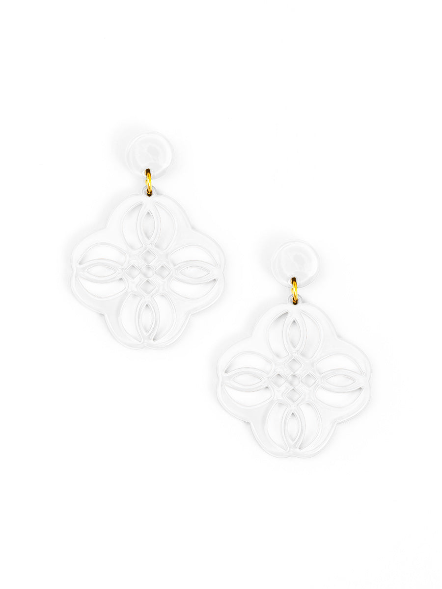 Mandala Drop Earring