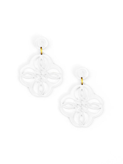 Mandala Drop Earring