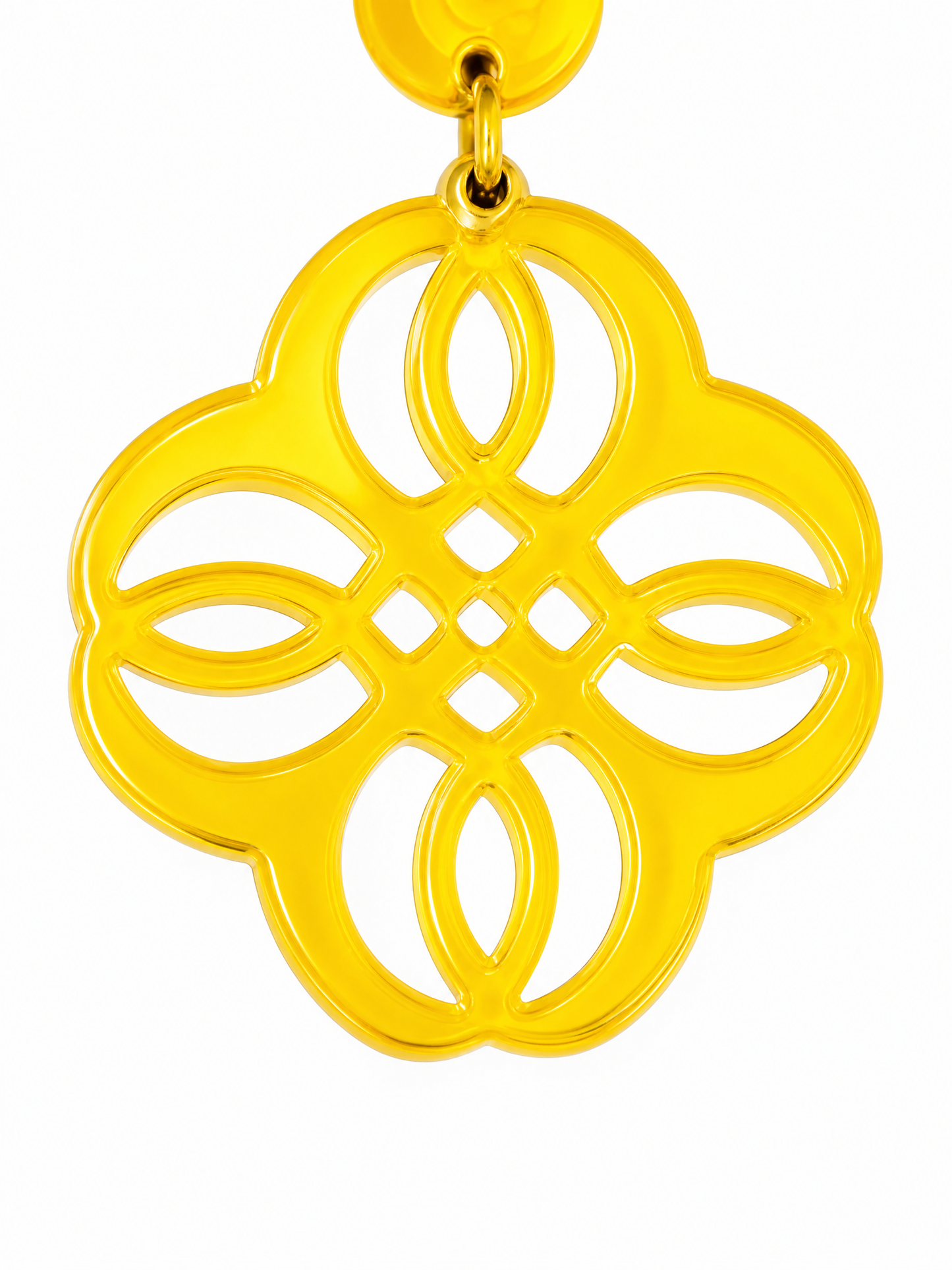 Mandala Drop Earring