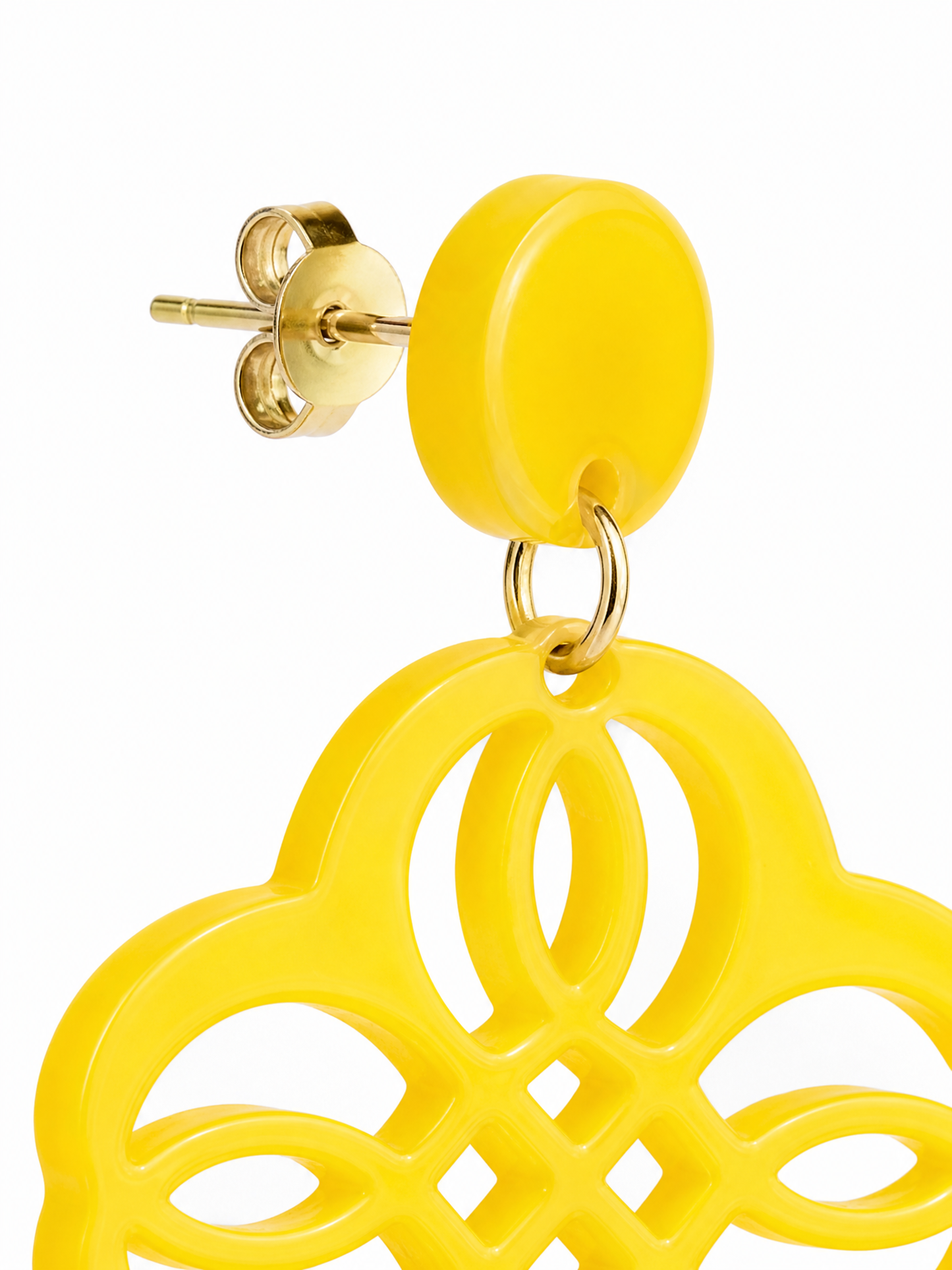 Mandala Drop Earring