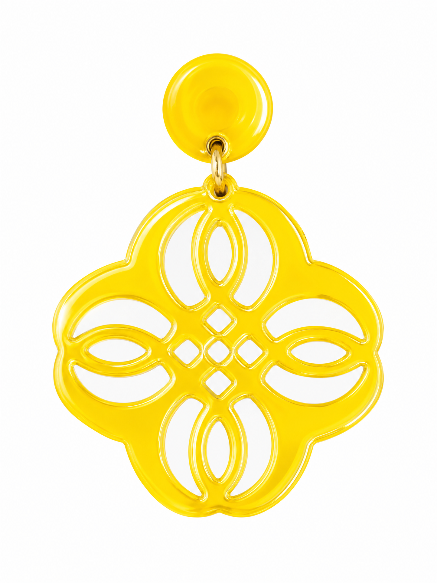 Mandala Drop Earring
