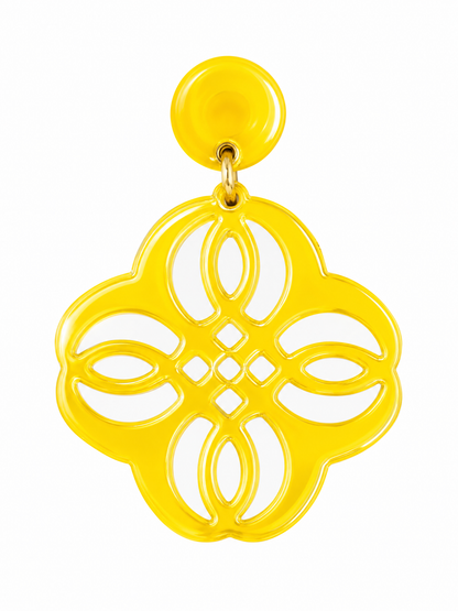 Mandala Drop Earring