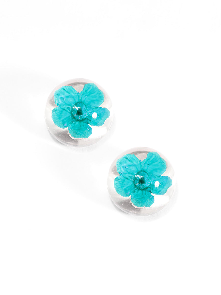 Amelia Lucite Floating Stud Earring