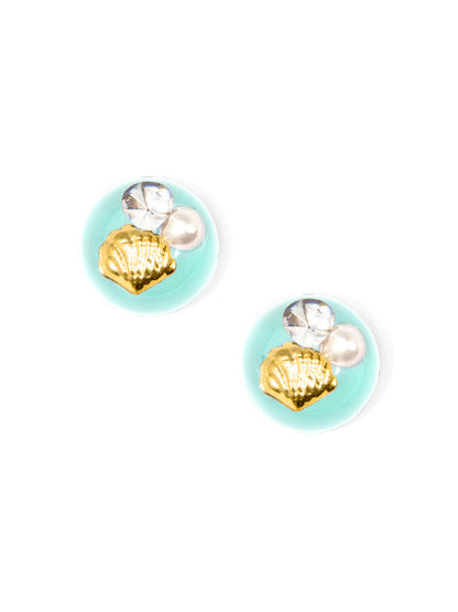 Lucia Floating Stud Earring