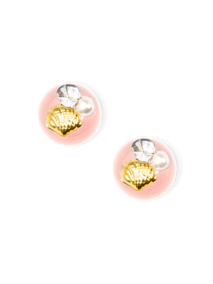 Lucia Floating Stud Earring