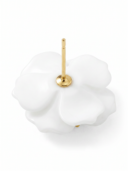 Amelia Resin Mini Flower Stud Earring