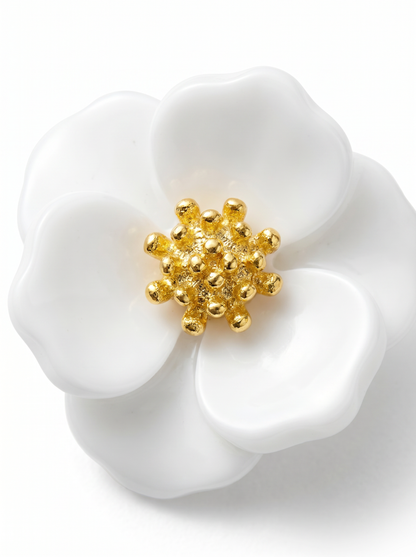 Amelia Resin Mini Flower Stud Earring