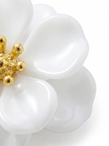 Amelia Resin Mini Flower Stud Earring