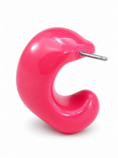 Mini Curl Huggie