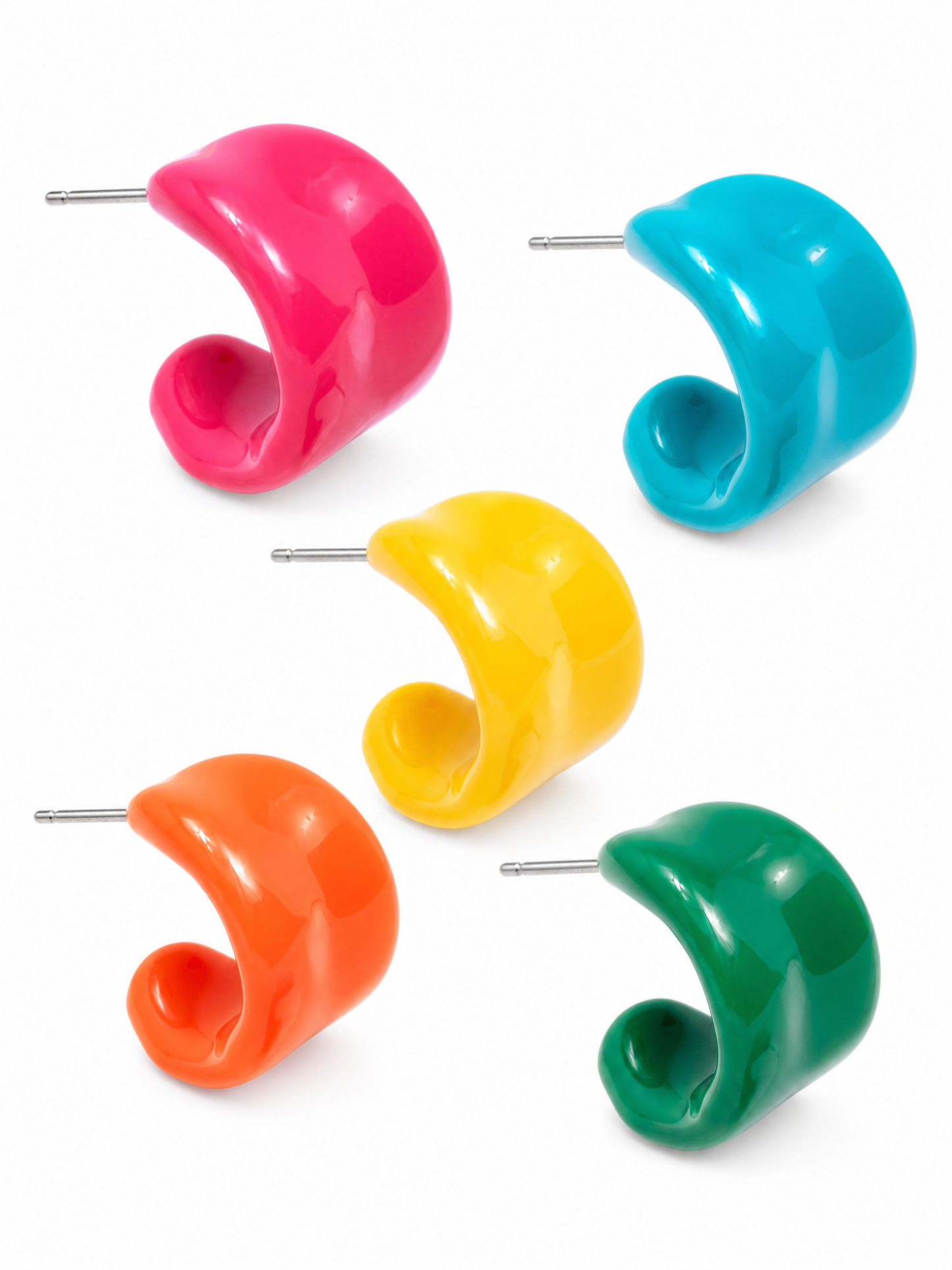 Mini Curl Huggie