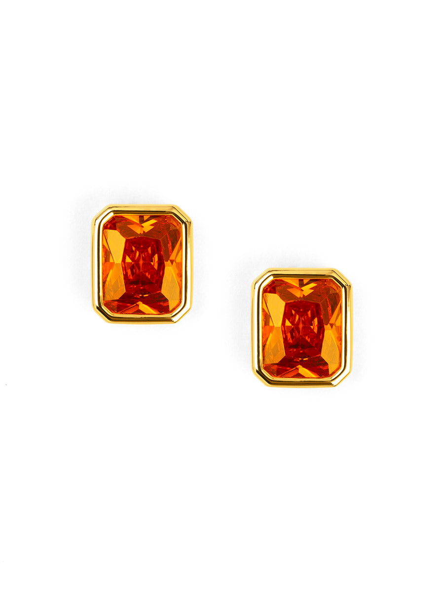 Birthstone Stud Earring