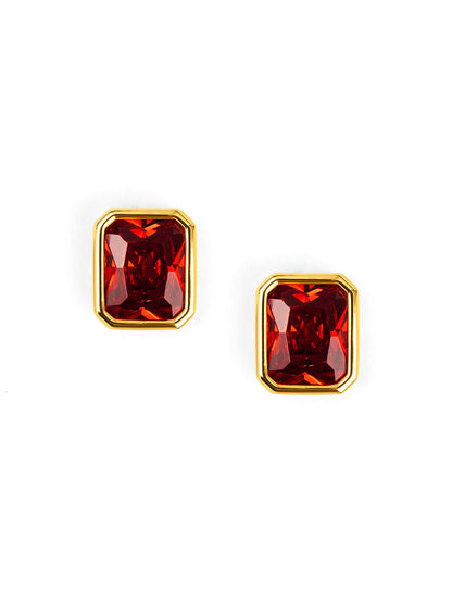 Birthstone Stud Earring