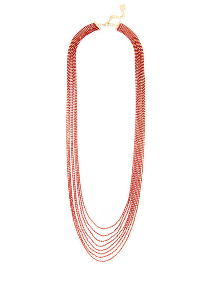 Dip-n-Dots Long Chain Necklace