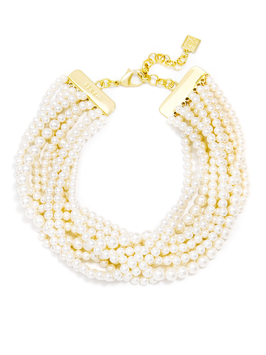 Baby Pearl Collar Necklace
