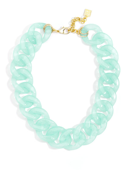 Lucky Lucite Collar Necklace