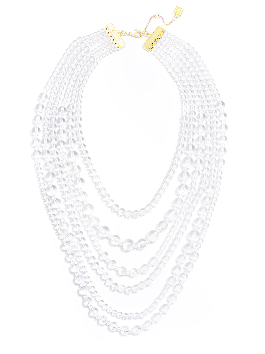 Layers of Lucite Necklace