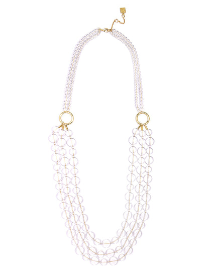Clear Statement Necklace
