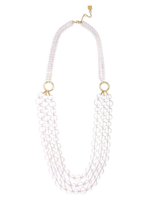 Clear Statement Necklace