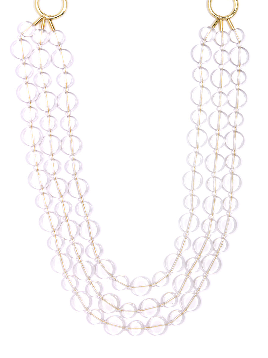 Clear Statement Necklace