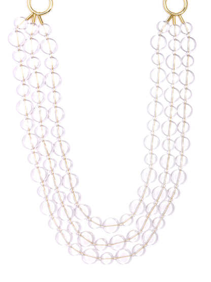 Clear Statement Necklace