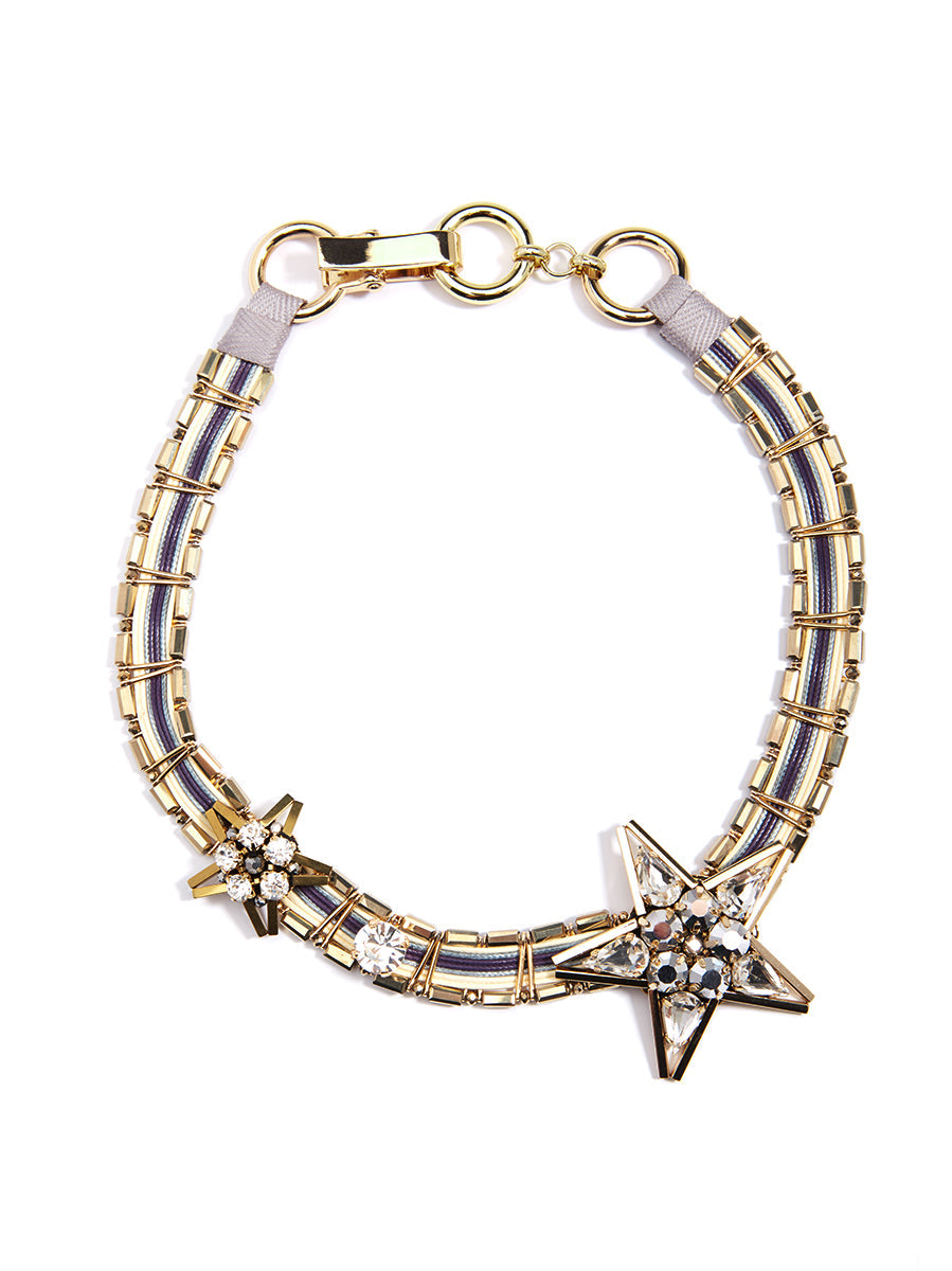 Shooting Stars Collar Necklace